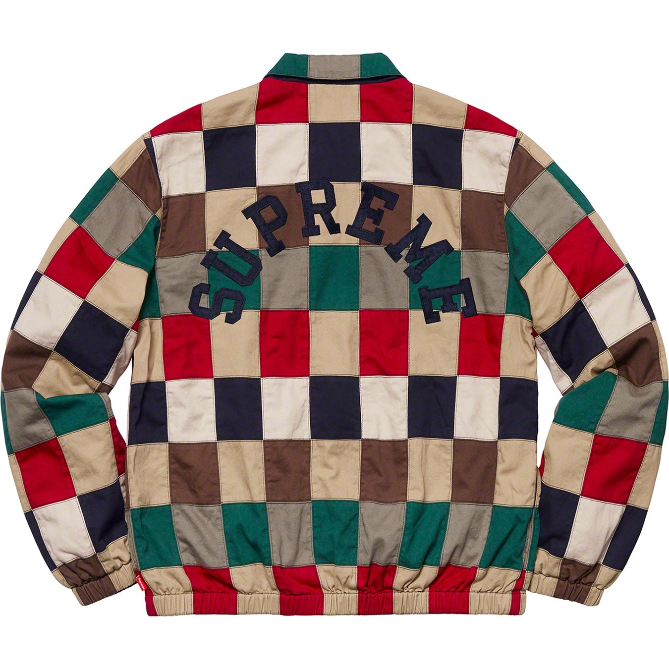 Patchwork Harrington Jacket view 10